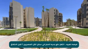 فرصة ذهبية.. انتهز دفع جدية الحجز في سكن لكل المصريين 7 قبل الإغلاق